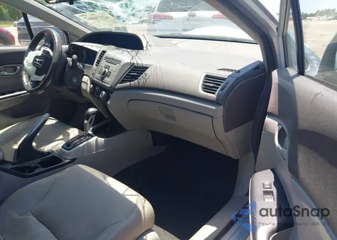 2012 Honda Civic Lx из США, поврежденный, VIN 2HGFB2F5XCH566266